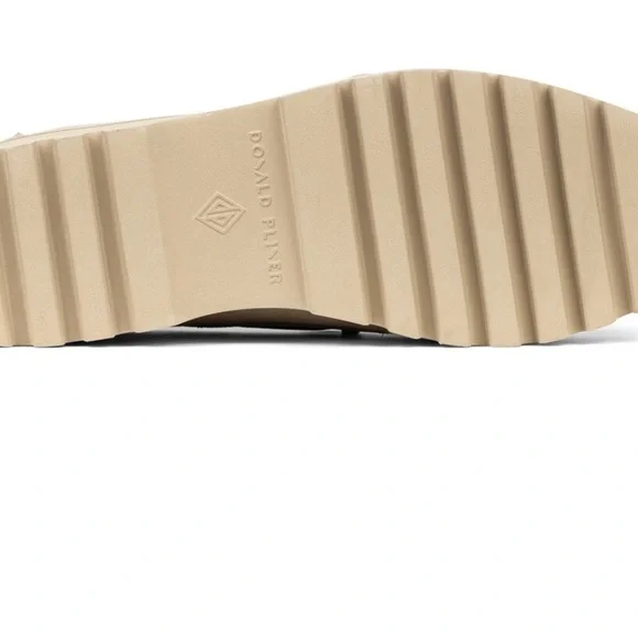 Donald J. Pliner Beige Suede Loafers - Picture 4 of 4